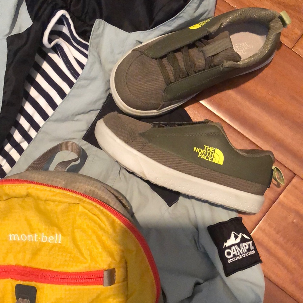 The North Face canvas sneakers